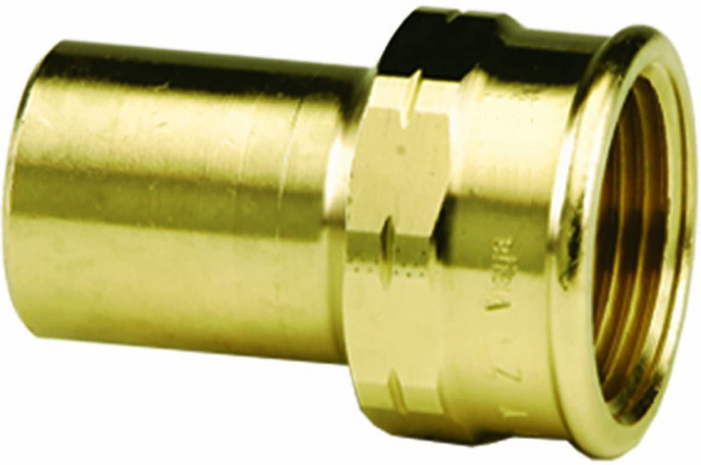 79445 - ProPress Zero Lead Bronze Adapter with Female 3/4" by 3/4" FTG x Female NPT