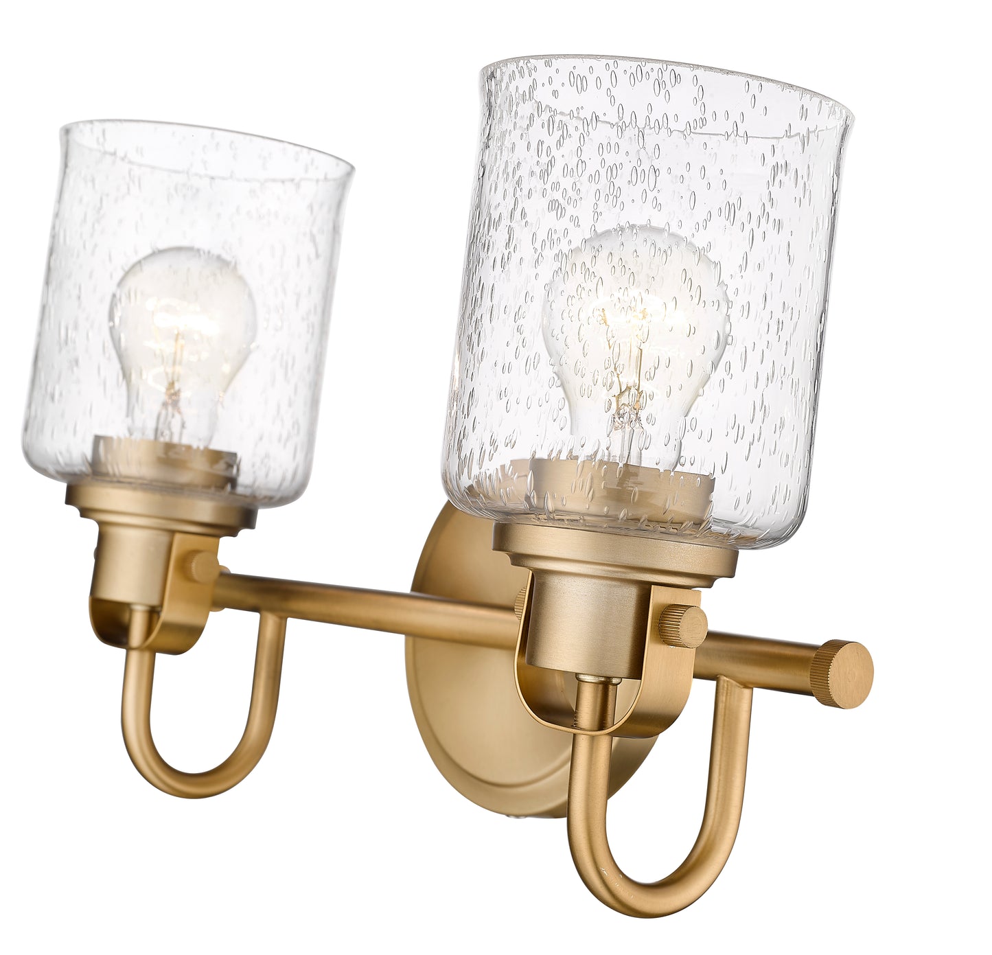 340-2V-HG - Kinsley 2 Light 14" Vanity - Heirloom Gold