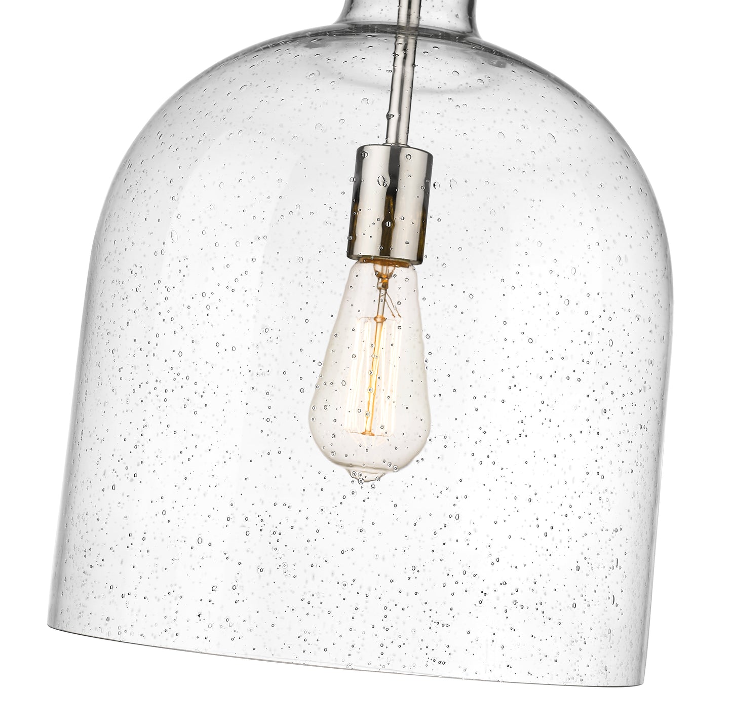 817-12PN - Pearson 1 Light 12" Pendant - Polished Nickel