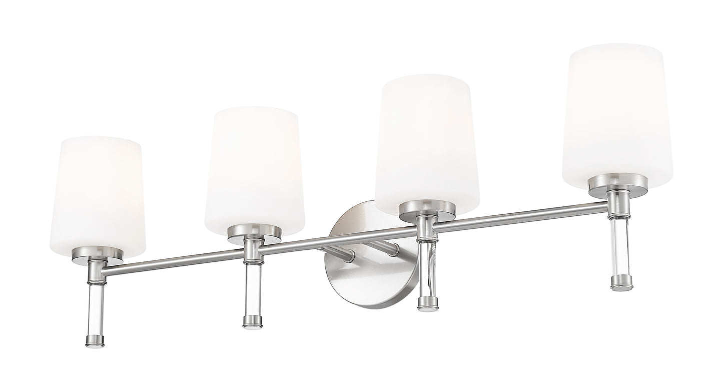7700-4V-BN - Henri 4 Light 32" Vanity - Brushed Nickel
