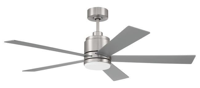 MCY52BNK5 - McCoy 52 5 Blade 52" 5 Blade Ceiling Fan with Light Kit - Brushed Nickel