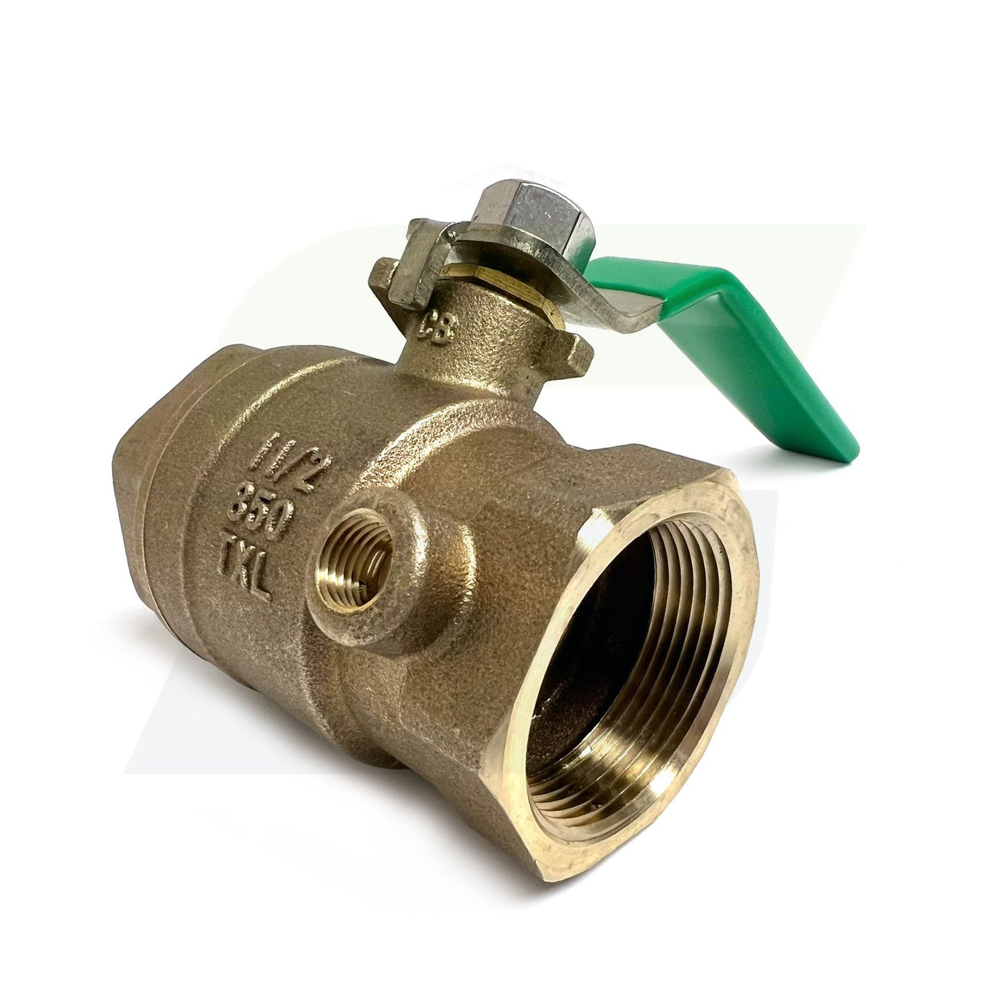 112-850TXL - 1-1/2" 850XL Full Port Bronze Ball Valve, Tapped