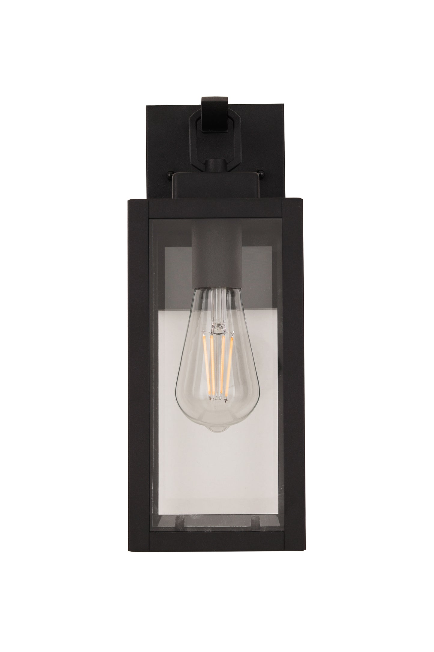 ZA6804-TB - Marin 1 Light 13.75" High Outdoor Wall Lantern - Textured Black