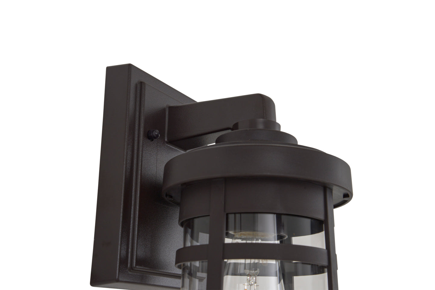 ZA2304-BZ-C - Resilience Lanterns 1 Light 13" High Outdoor Wall Lantern - Bronze