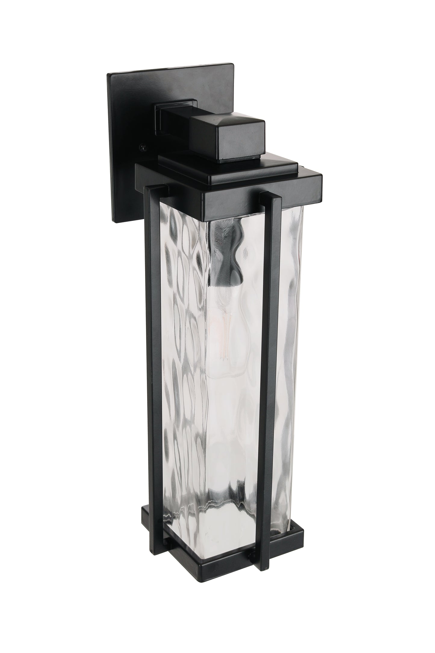 Z2614-MN - Pyrmont 1 Light 19" High Outdoor Wall Lantern - Midnight