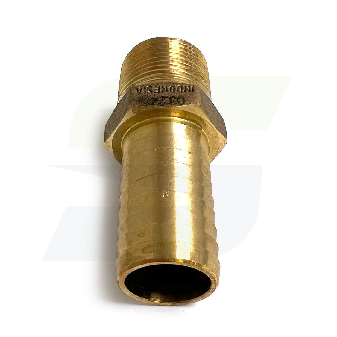 RBMANL100 - 1" Brass Hose Barb x MPT Male Adapter