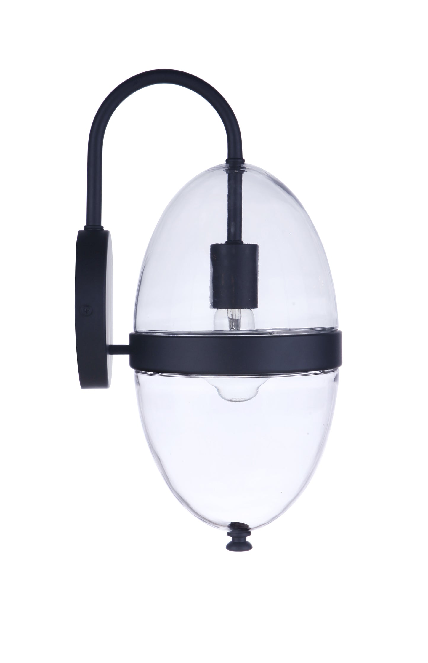 ZA3514-MN - Sivo 1 Light 15" High Outdoor Wall Lantern - Midnight