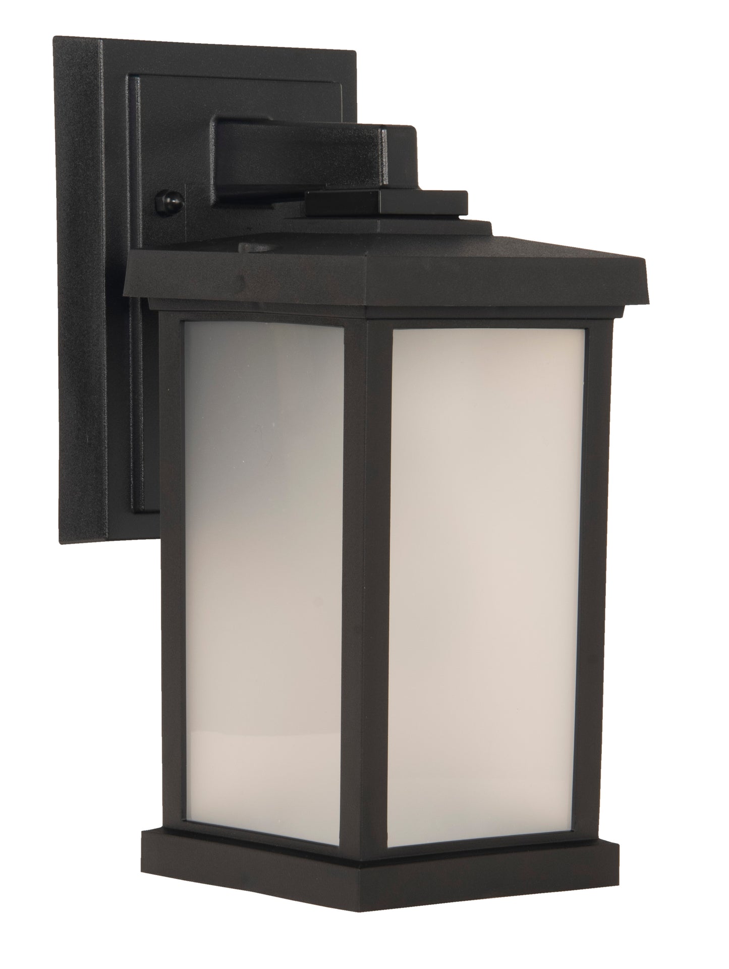 ZA2404-TB - Resilience Lanterns 1 Light 11.38" High Outdoor Wall Lantern - Textured Black