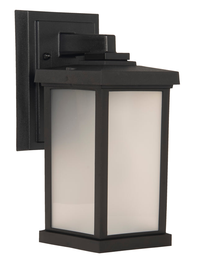 ZA2404-TB - Resilience Lanterns 1 Light 11.38" High Outdoor Wall Lantern - Textured Black