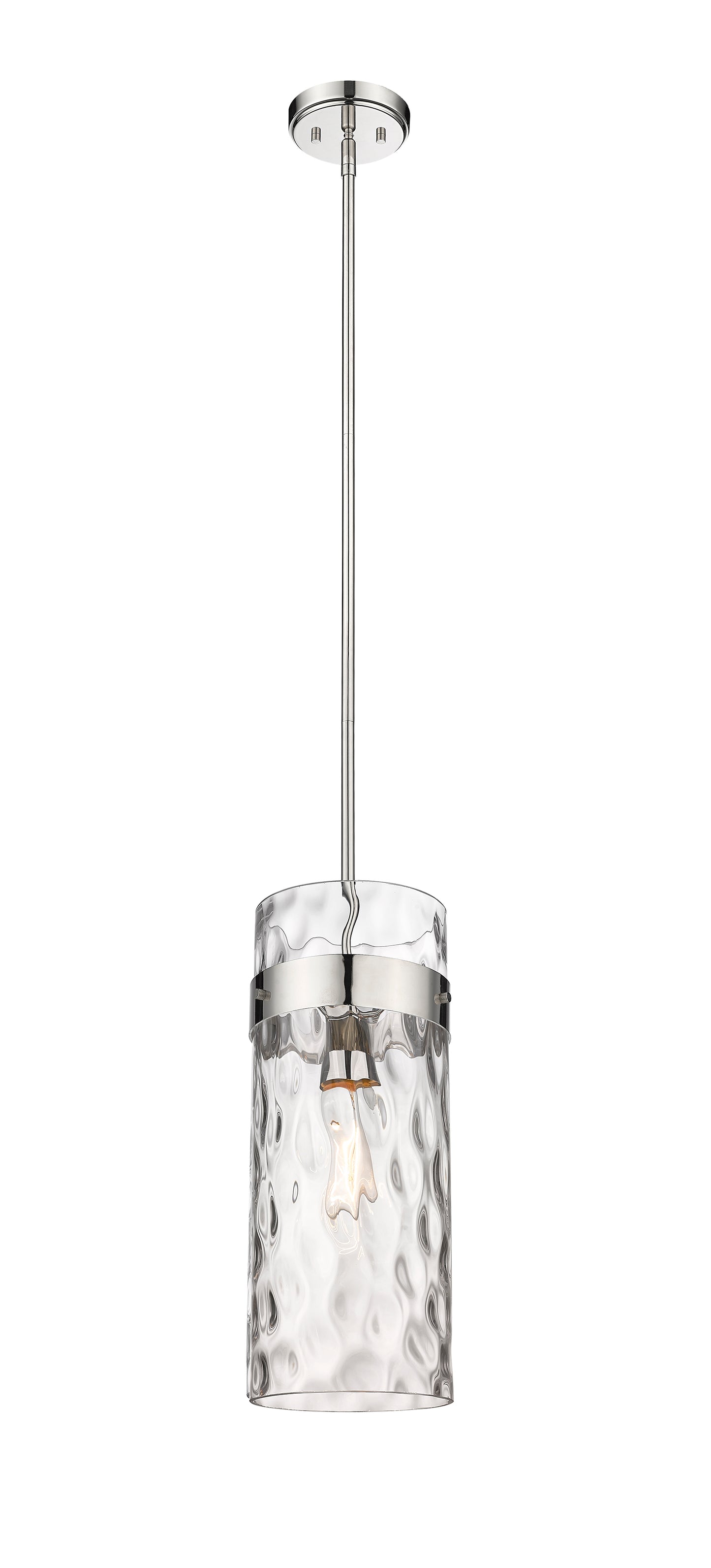 3035P6-PN - Fontaine 1 Light 6" Pendant - Polished Nickel