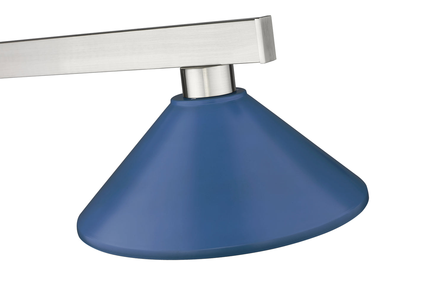 152BN-MNB - Cobalt 3 Light 46" Billiard - Brushed Nickel