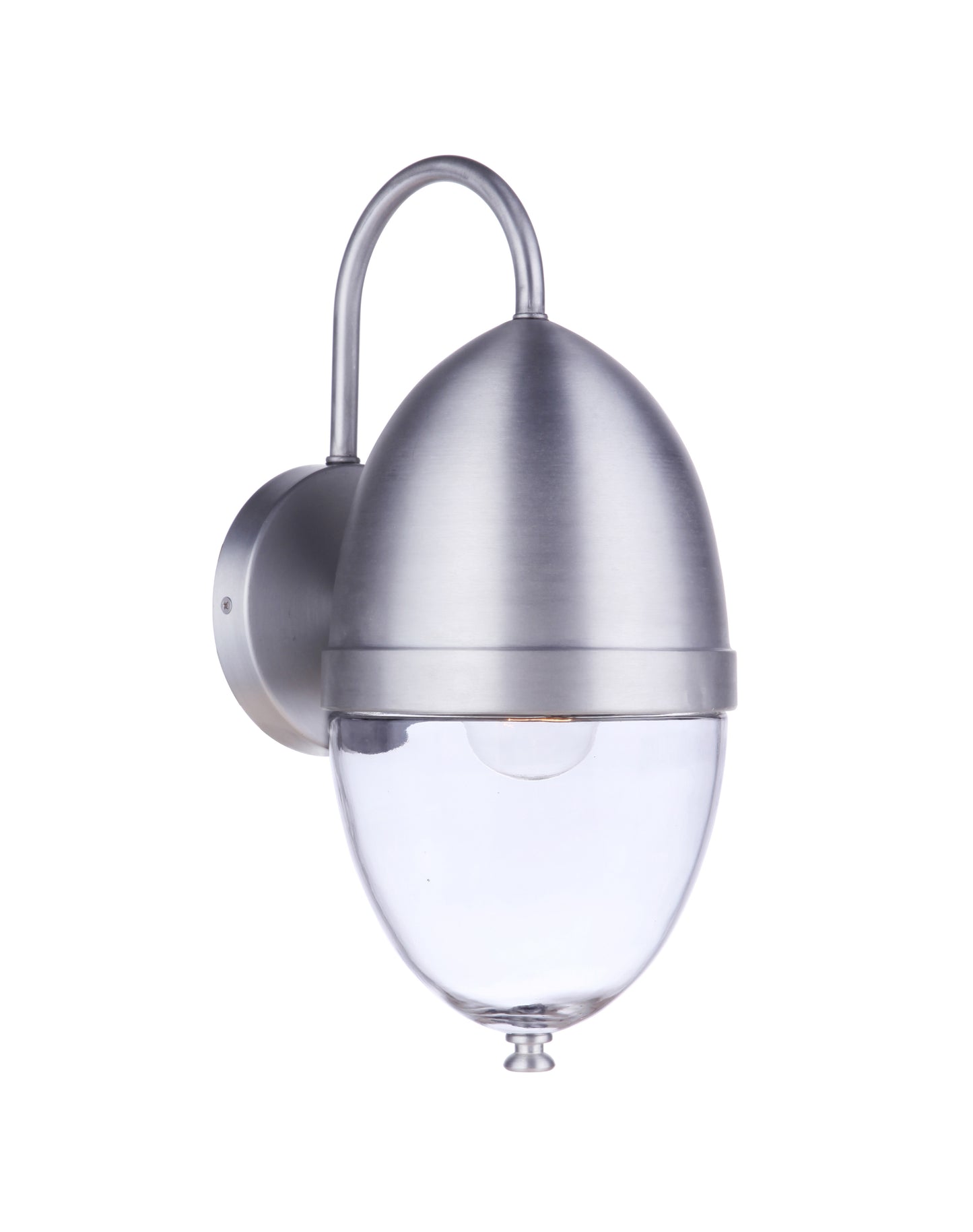 ZA3524-SA - Sivo 1 Light 15" High Outdoor Wall Lantern - Satin Aluminum