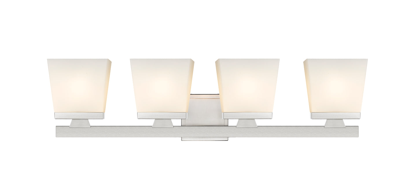 1937-4V-BN - Astor 4 Light 29" Vanity - Brushed Nickel