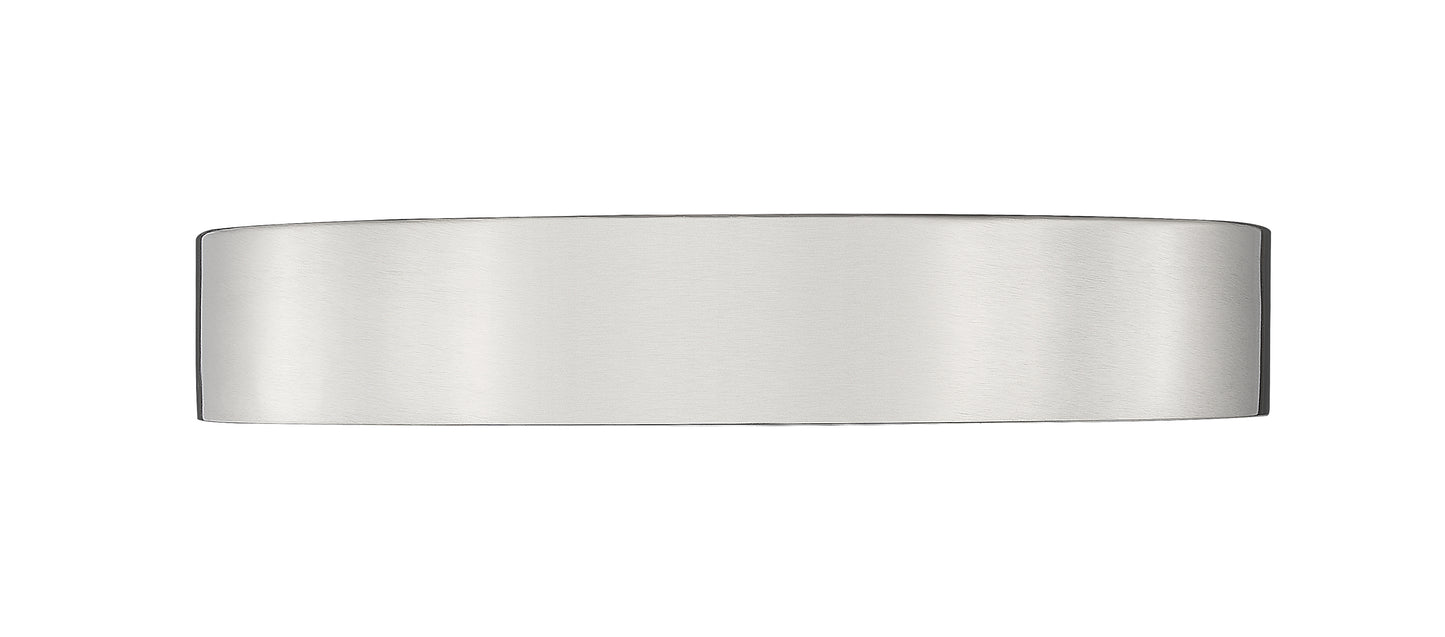 1014F16-BN-LED - Kawan 1 Light Flush 16" Mount - Brushed Nickel