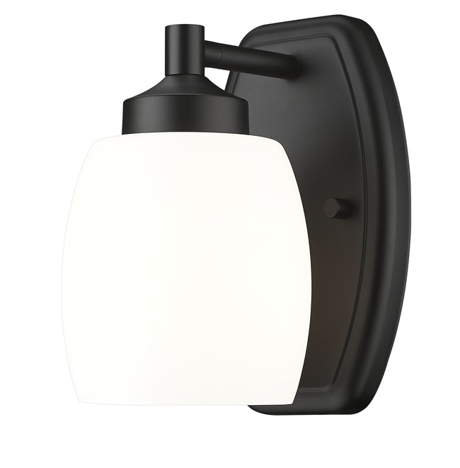 745-1S-MB - Kendrick 1 Light Wall 8" Sconce - Matte Black