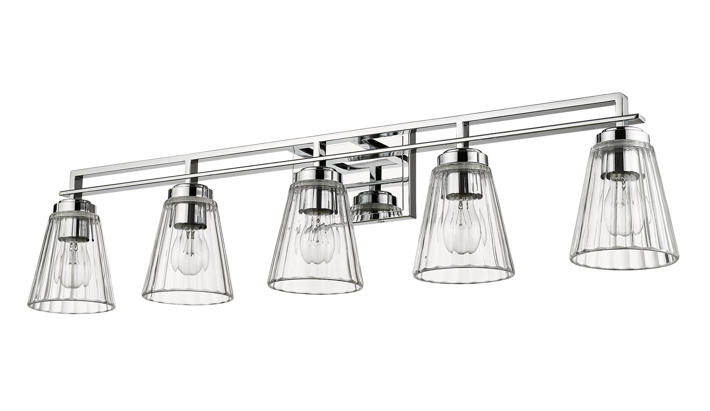 823-5V-CH - Lyna 5 Light 39" Vanity - Chrome