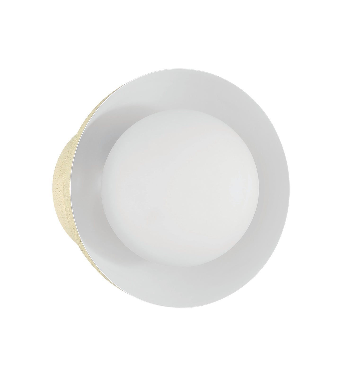 59161-CW - Ventura Dome 1 Light 7.63" High Wall Sconce - Cottage White