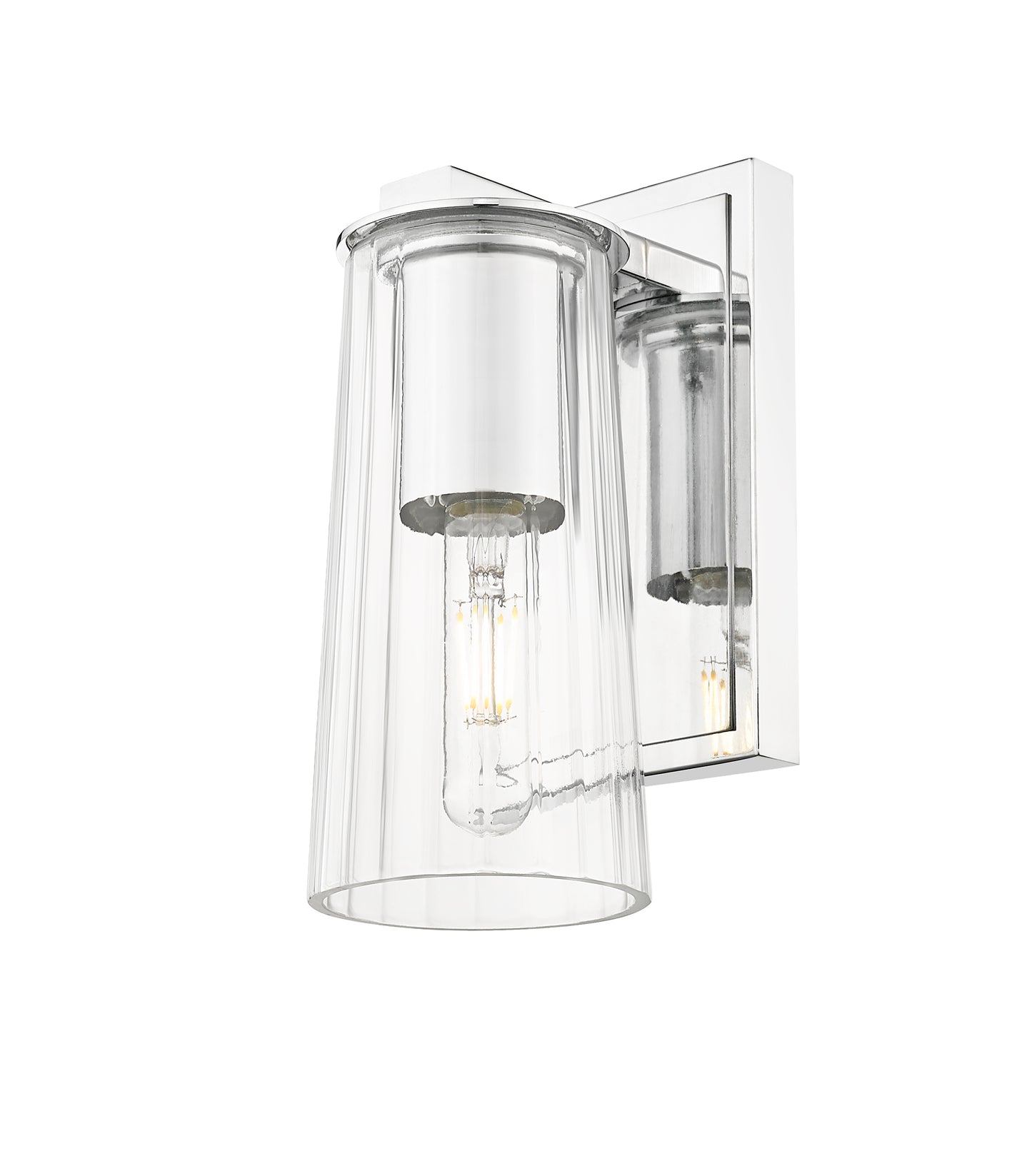826-1S-CH - Titus 1 Light Wall 10" Sconce - Chrome