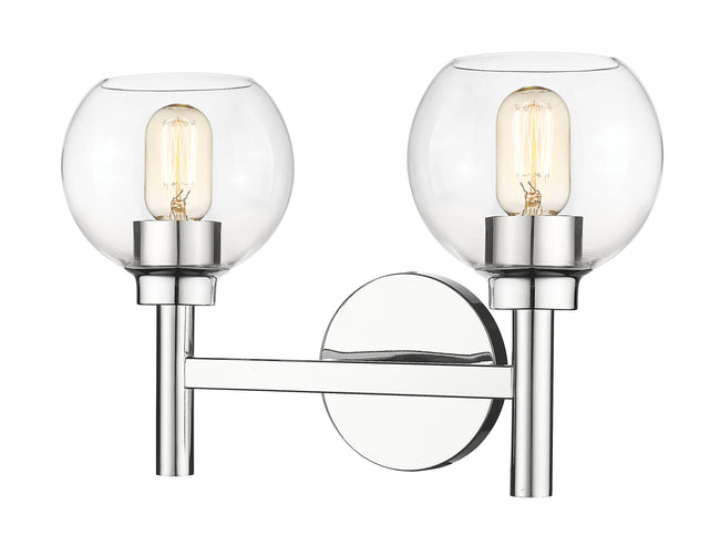 7502-2V-CH - Sutton 2 Light 16" Vanity - Chrome