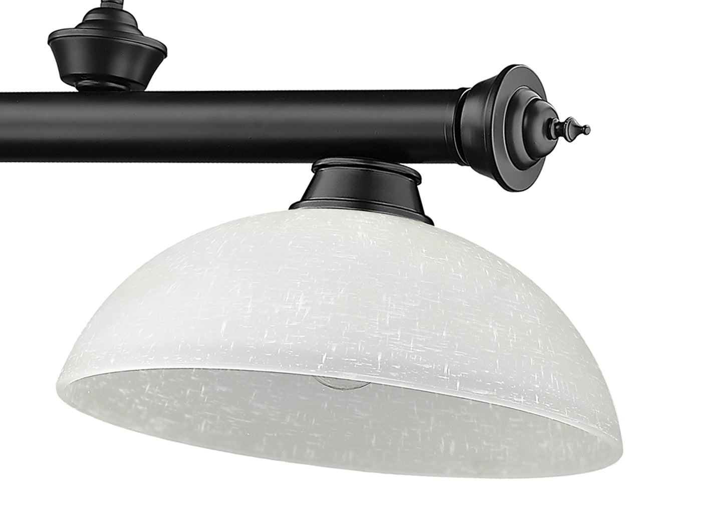 2306-3MB-DWL14 - Cordon 3 Light 57" Billiard - Matte Black