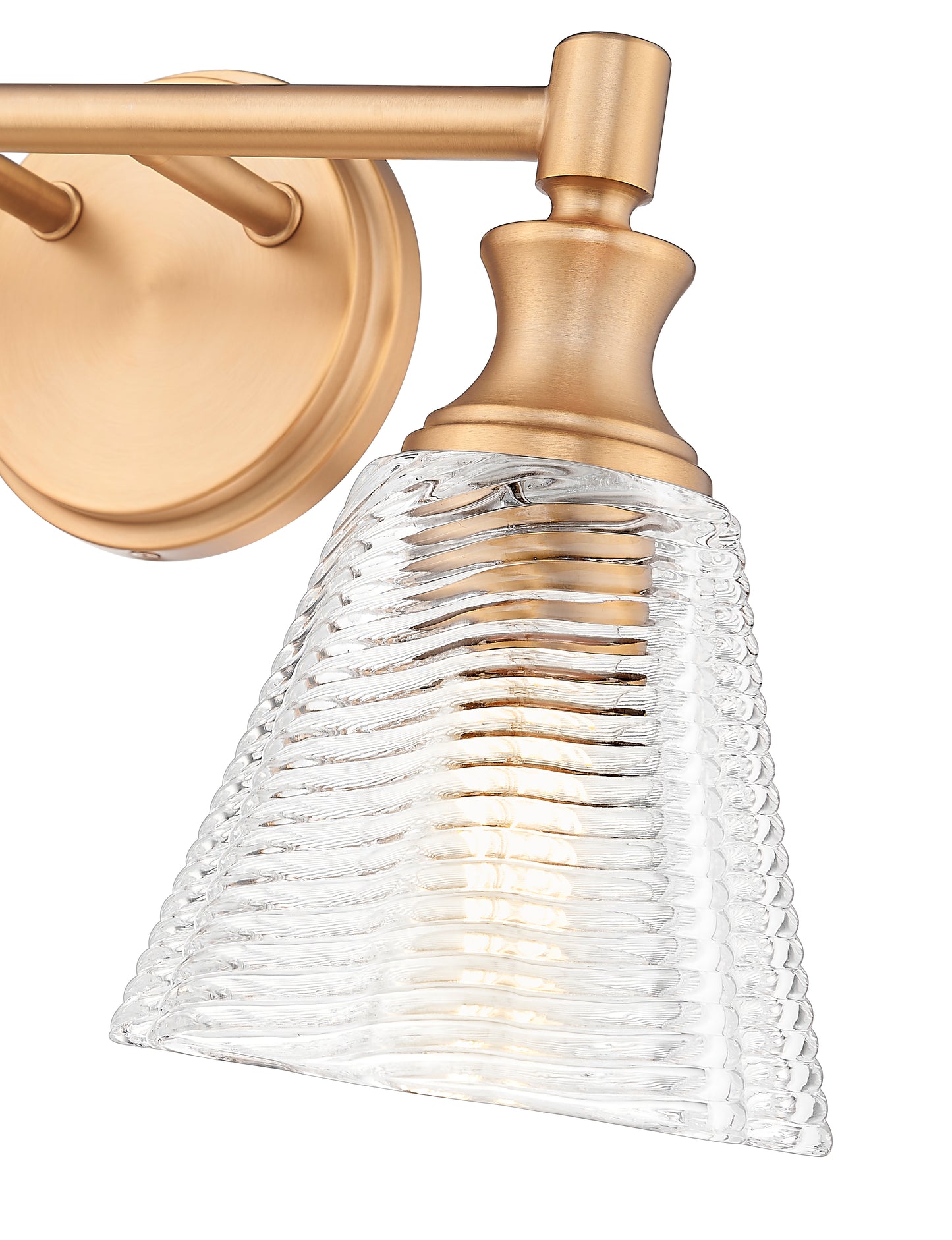 7704-2V-MGLD - Auden 2 Light 18" Vanity - Modern Gold