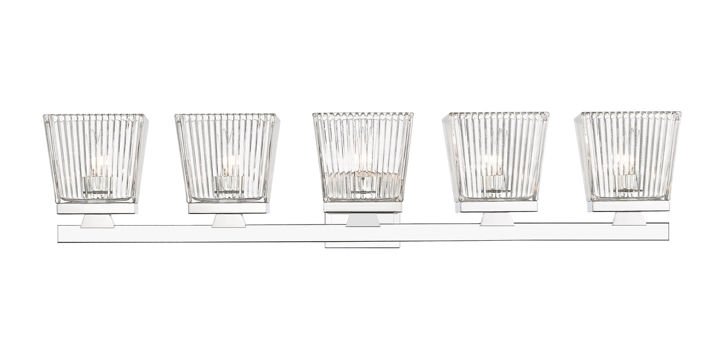 1936-5V-CH - Astor 5 Light 36" Vanity - Chrome