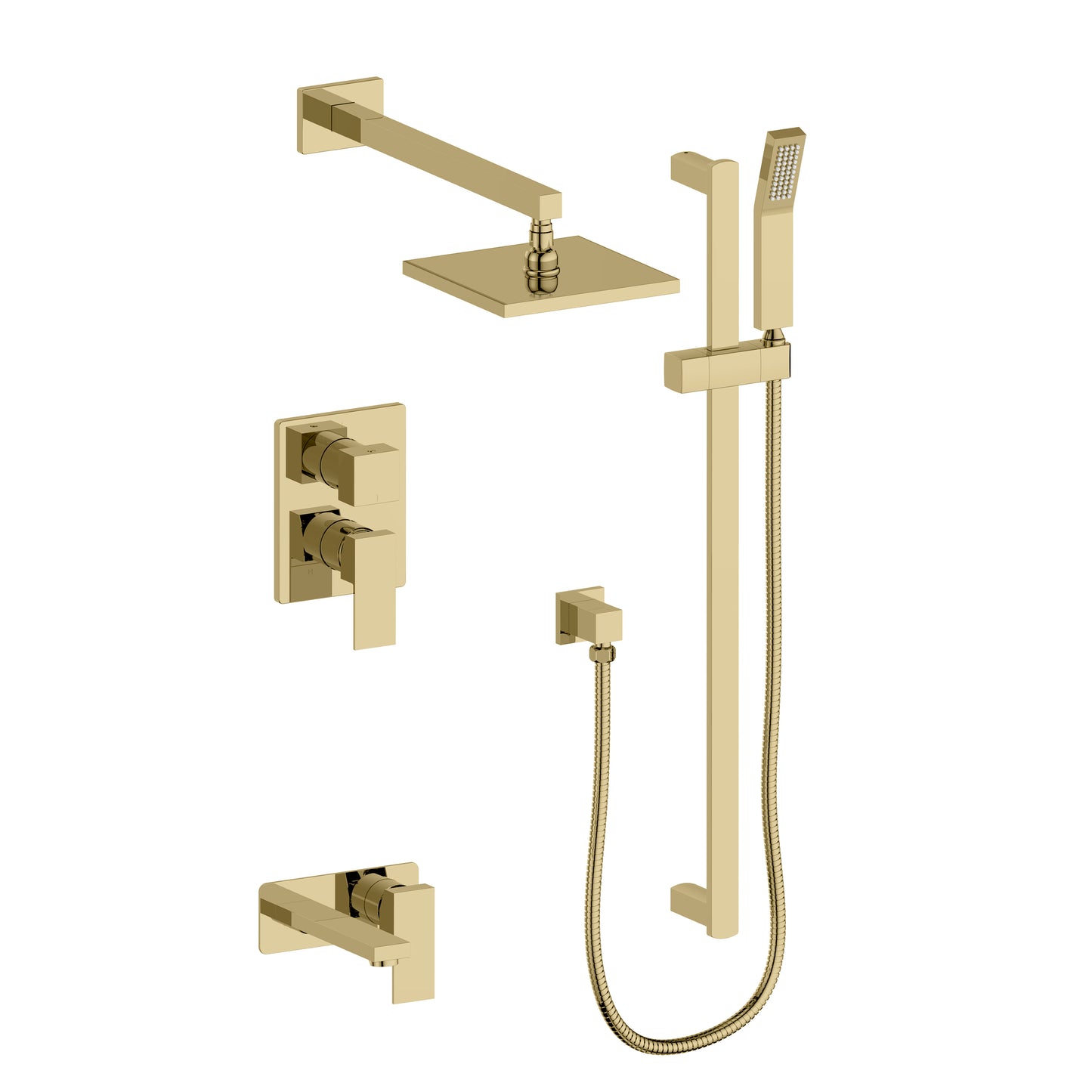 BLS-SHS-PG - Autograph Edition Bliss Shower System in Polished Gold