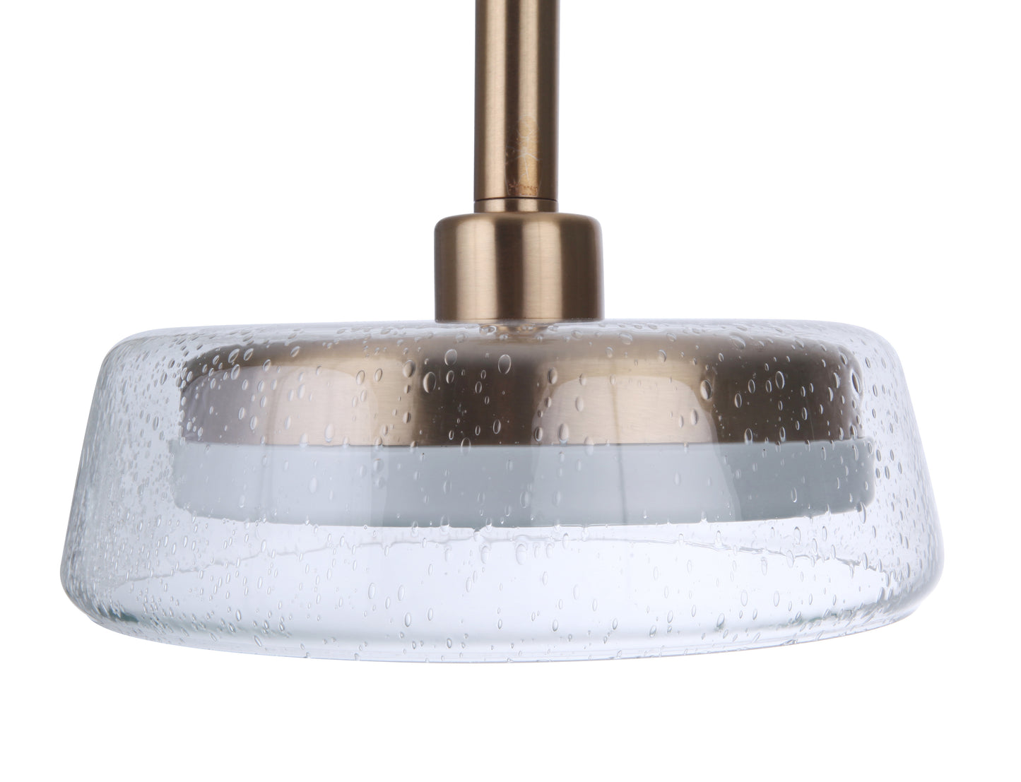 55191-SB-LED - Centric 1 Light 10" Wide Pendant - Satin Brass
