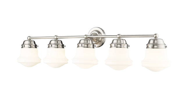 735-5V-BN - Vaughn 5 Light 41" Vanity - Brushed Nickel