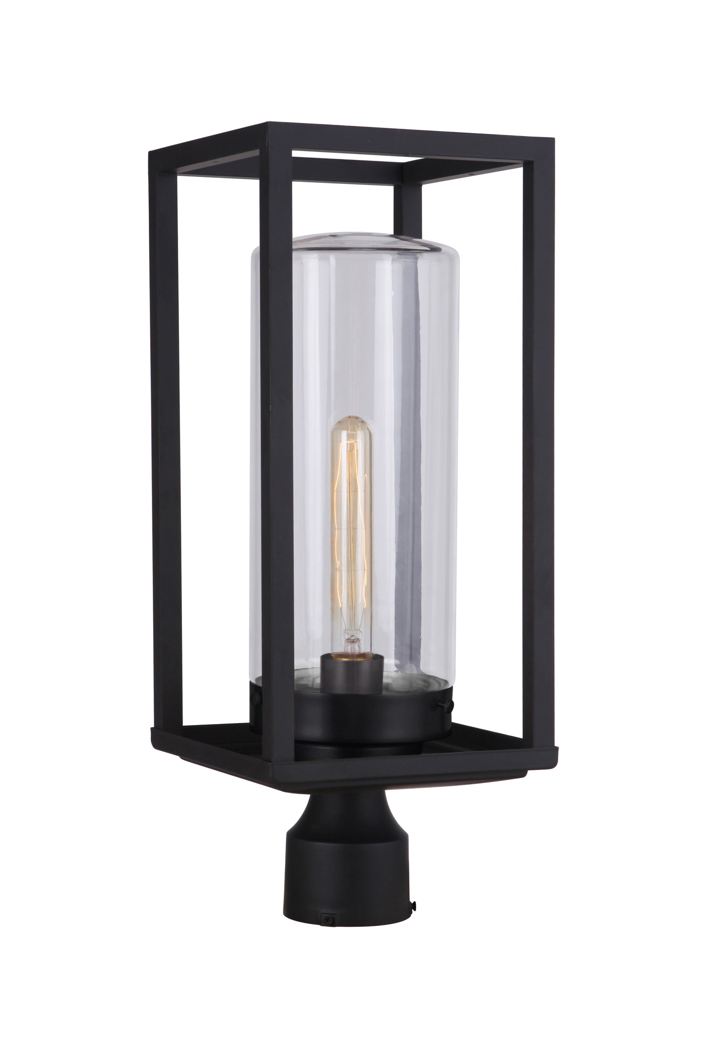 ZA4825-MN - Neo 1 Light 17" High Post Mount - Midnight