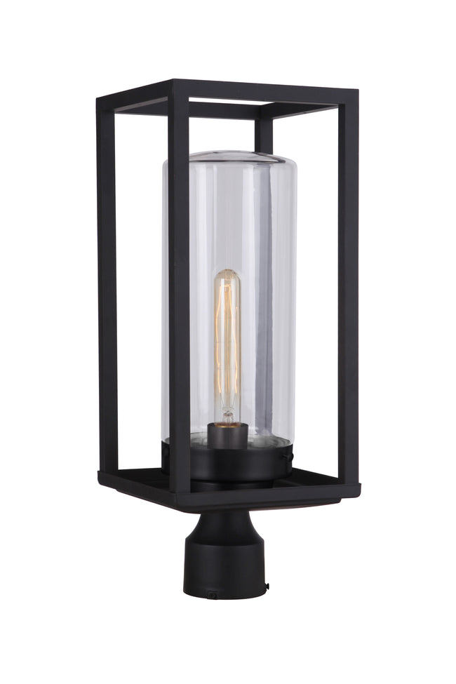 ZA4825-MN - Neo 1 Light 17" High Post Mount - Midnight