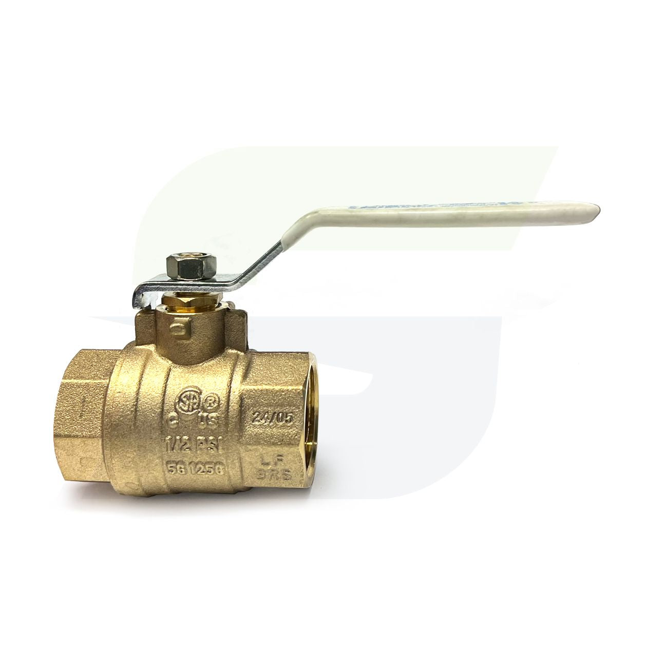 NL998XA - 1" Threaded Lead-Free Ball Valve - T-FP-600A - Brass