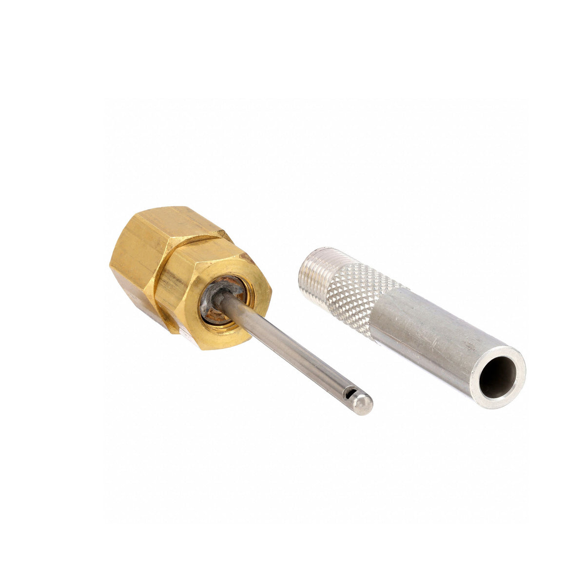 STP003 - 1/2" NPT Brass Pressure and Temperature Test Plug