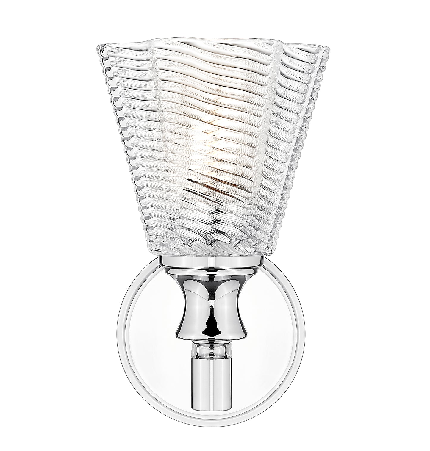 7704-1S-CH - Auden 1 Light Wall 10" Sconce - Chrome