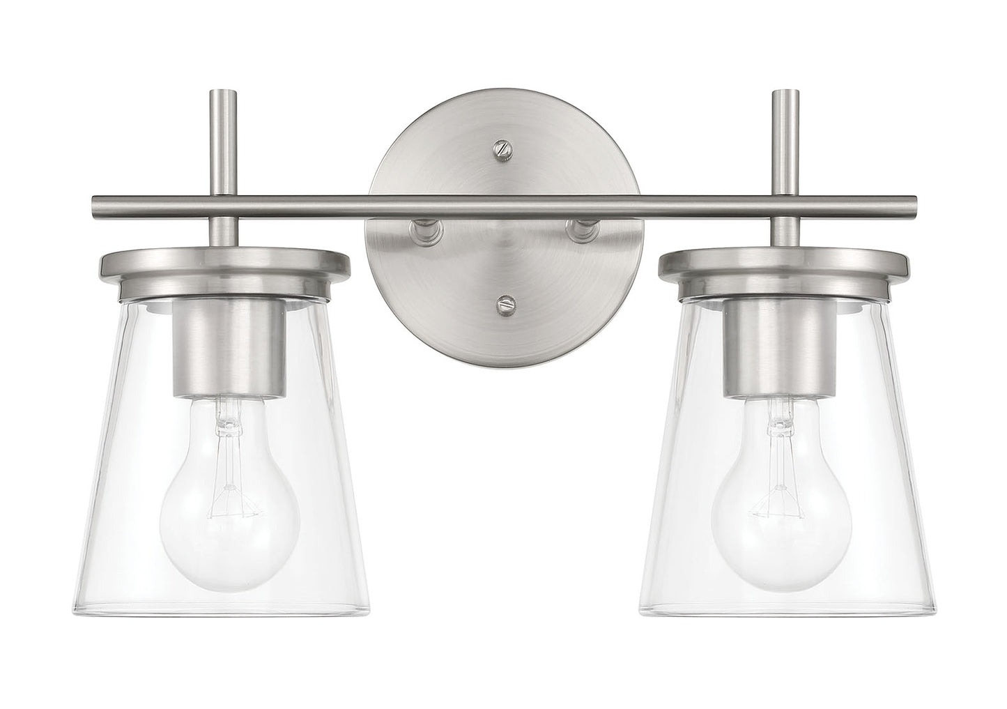 60402-BNK - Connell 2 Light 14.5" Wide Vanity Light - Brushed Nickel