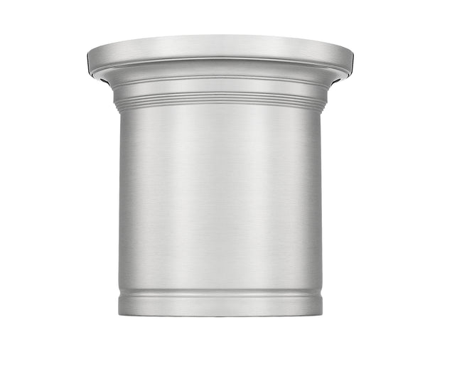 7702F8-BN-LED - Bentley 1 Light Flush 8" Mount - Brushed Nickel
