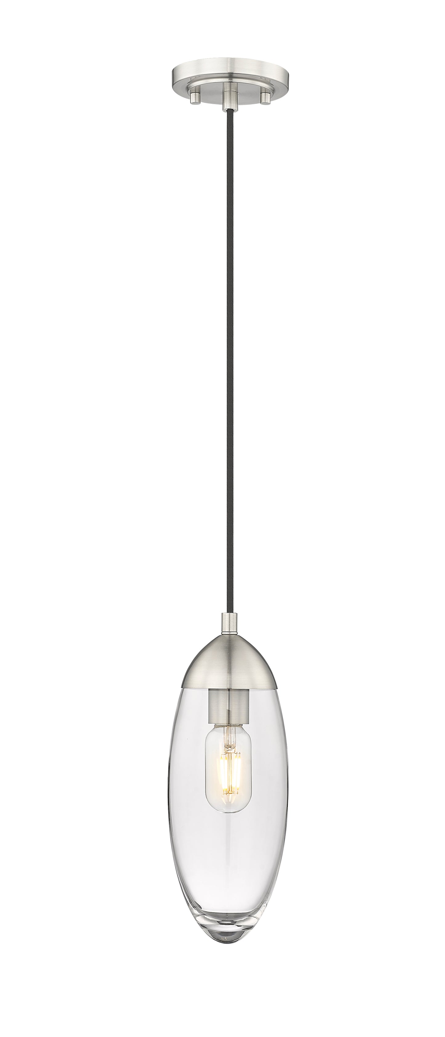 651P-BN - Arden 1 Light 4" Pendant - Brushed Nickel