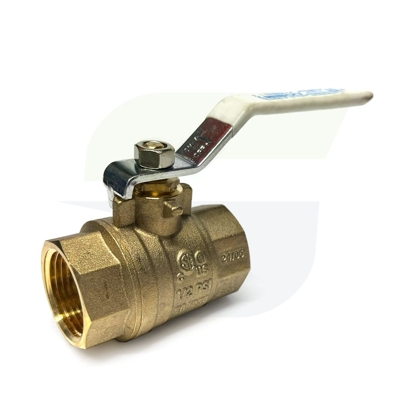NL998XA - 1" Threaded Lead-Free Ball Valve - T-FP-600A - Brass