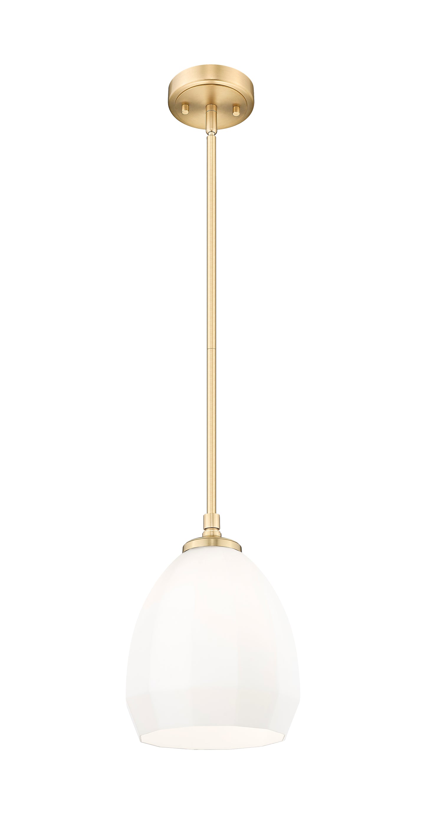 7004P8-MGLD - Oren 1 Light 8" Pendant - Modern Gold