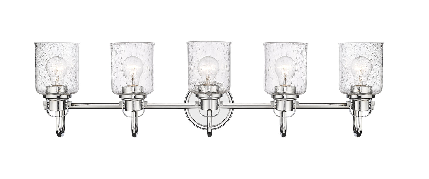 340-5V-CH - Kinsley 5 Light 35" Vanity - Chrome