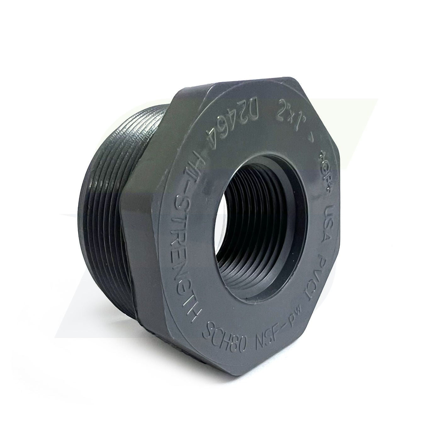 839-249 -  2" FNPT x 1" MNPT Schedule 80 Bushing