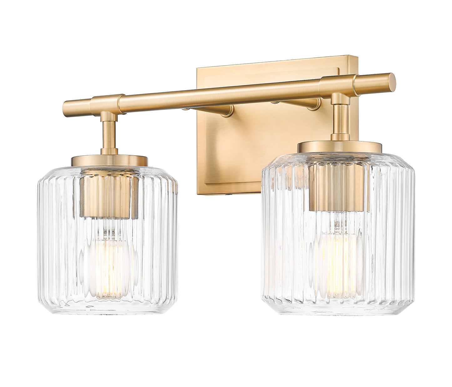 7515-2V-MGLD - Landon 2 Light 14" Vanity - Modern Gold