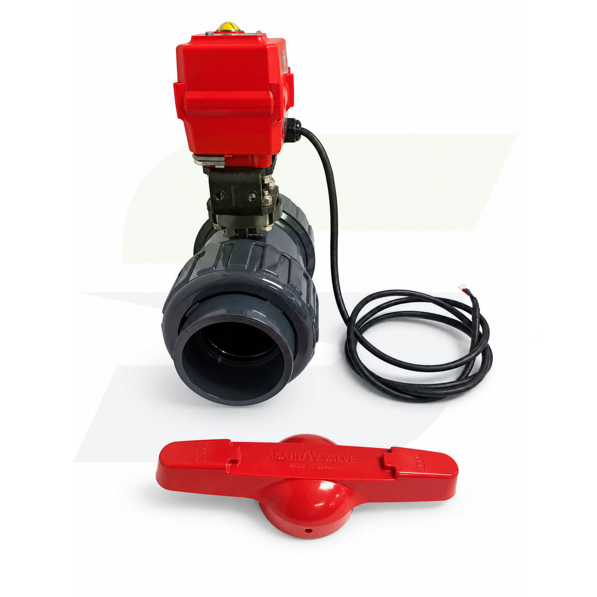 160160007 - 3/4" Type 21 PVC Ball Valve - Smart Fail-Safe Actuated, EPDM