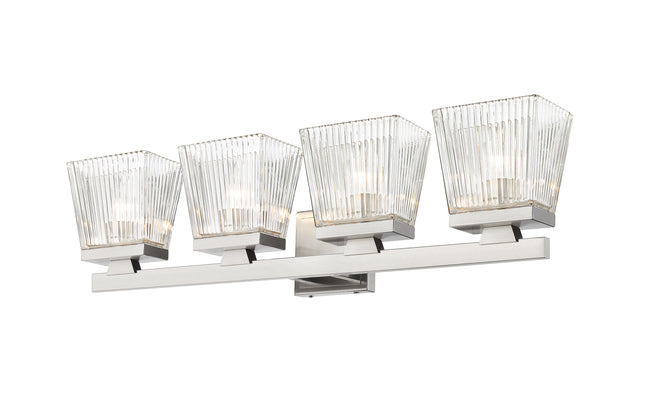 1936-4V-BN - Astor 4 Light 29" Vanity - Brushed Nickel