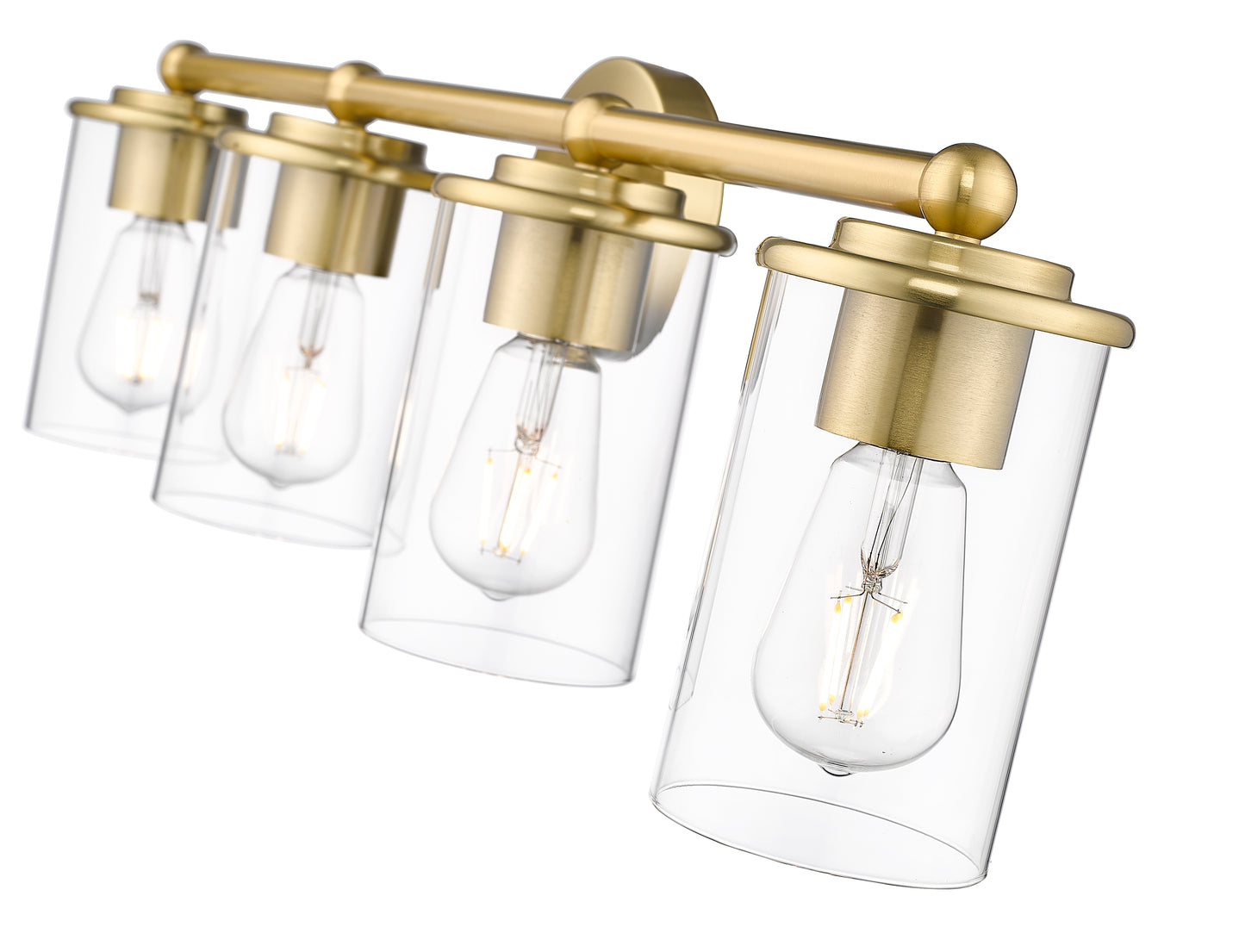 742-4V-LG - Thayer 4 Light 31" Vanity - Luxe Gold