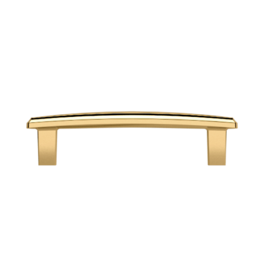 4357031 - Severin Fayerman 4" Centers Bar Pull - Unlacquered Brass