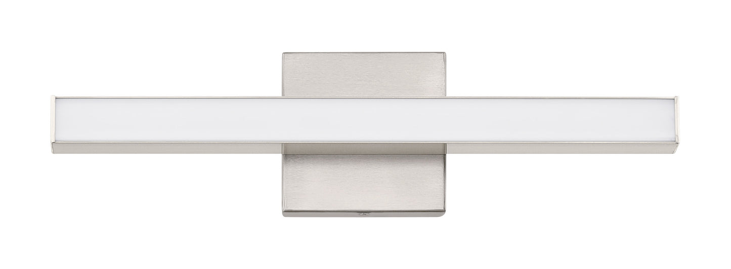 10118BNK-LED - Trim 1 Light 18" Wide LED Vanity Light - Brushed Nickel