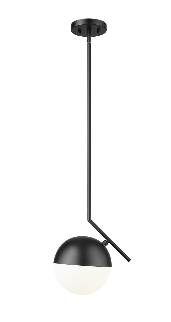7517P11-MB - Realm Sphere 1 Light 11" Pendant - Matte Black