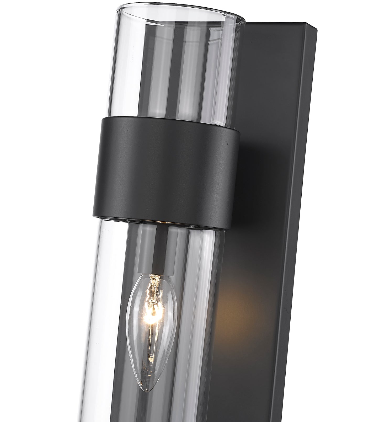 343-1S-MB - Lawson 1 Light Wall 12" Sconce - Matte Black