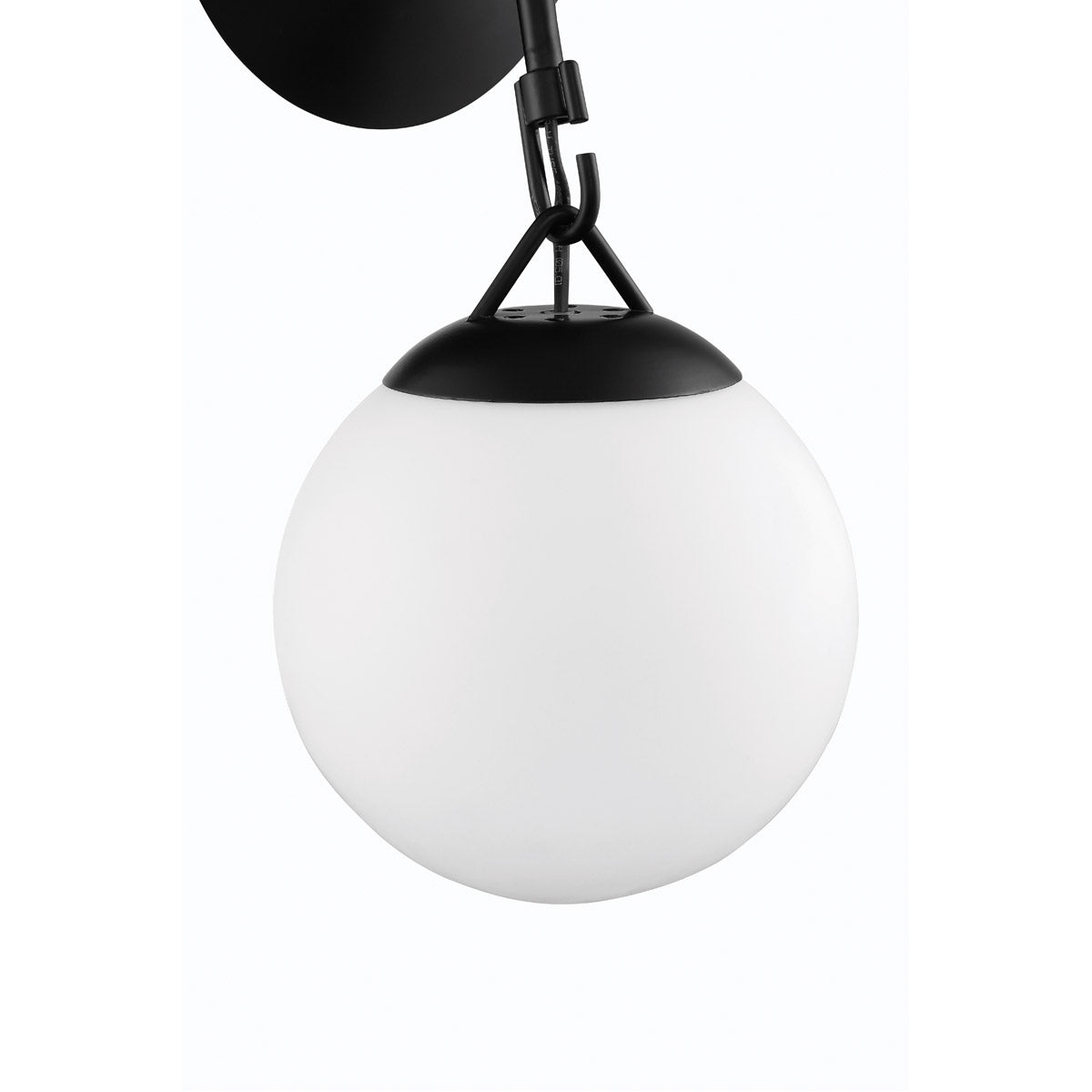 50761-FB - Orion 1 Light 12.75" High Wall Sconce - Flat Black